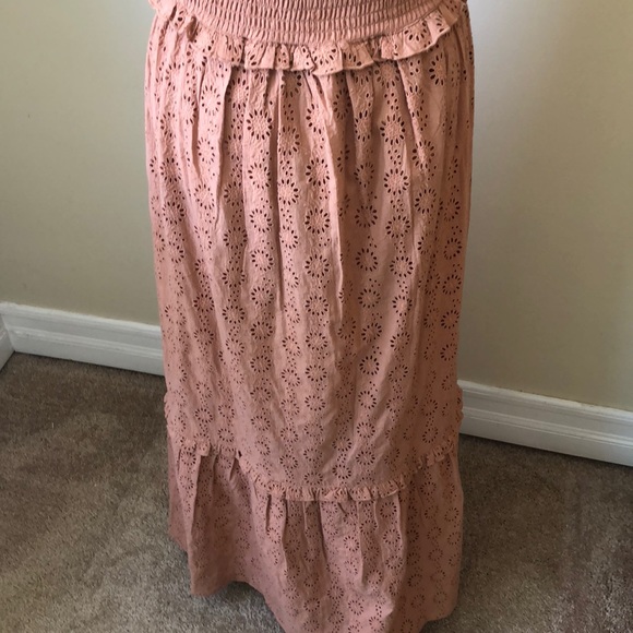 Roxy Eyelet Maxi Dress - Picture 6 of 8